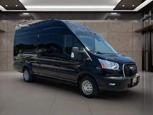 Used 2021 Ford Transit 350 148 High Roof Extended DRW w/ Exterior Upgrade Package RWD image 5