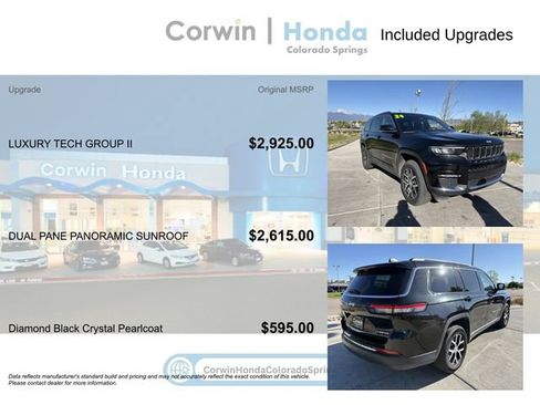 Used 2024 Jeep Grand Cherokee L Limited w/ Luxury Tech Group II AWD/4WD image 4