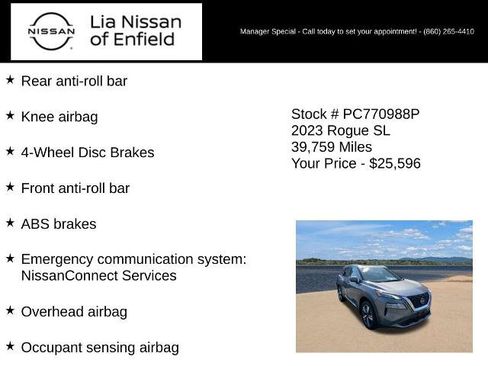 Certified 2023 Nissan Rogue SL AWD/4WD image 15