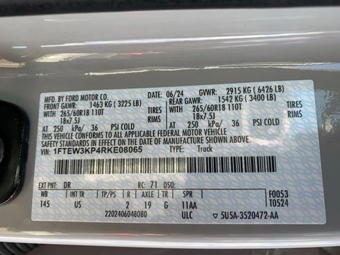 Certified 2024 Ford F150 XLT w/ Equipment Group 302A MID RWD image 48