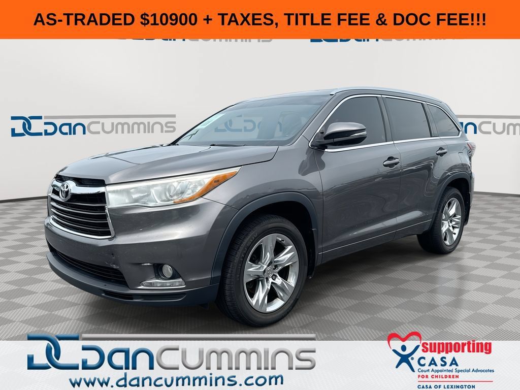 Used 2015 Toyota Highlander Limited AWD/4WD image 1