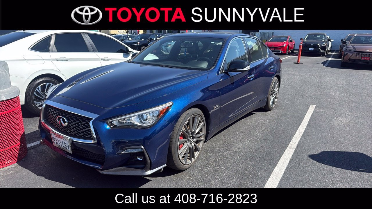 Used 2020 INFINITI Q50 Red Sport 400 RWD image 1
