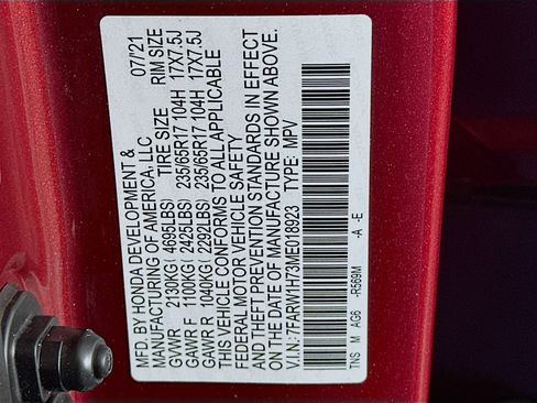 Used 2021 Honda CR-V Special Edition image 12