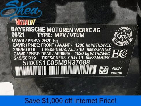 Used 2021 BMW X3 xDrive30e AWD/4WD image 27