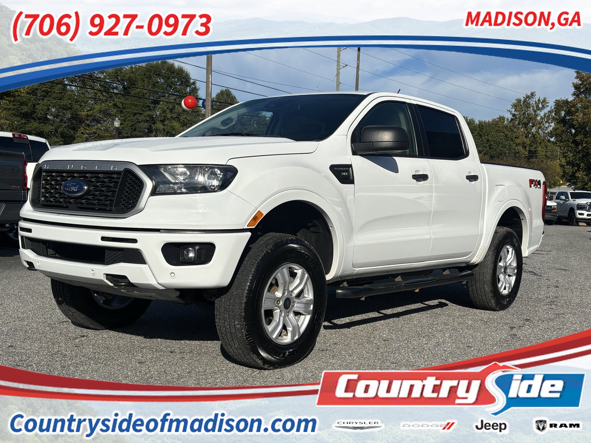 Used 2019 Ford Ranger XLT w/ FX4 Off-Road Package AWD/4WD image 1