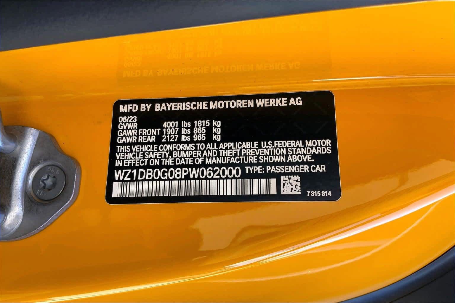 Used 2023 Toyota Supra Premium RWD image 19