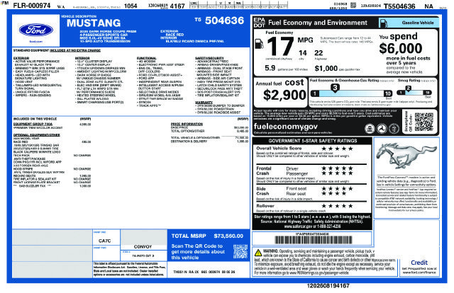 New 2026 Ford Mustang Dark Horse RWD image 23