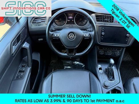 Used 2018 Volkswagen Tiguan SE w/ Panoramic Sunroof Package AWD/4WD image 10