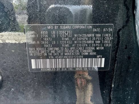 Certified 2025 Subaru Outback Limited AWD/4WD image 17