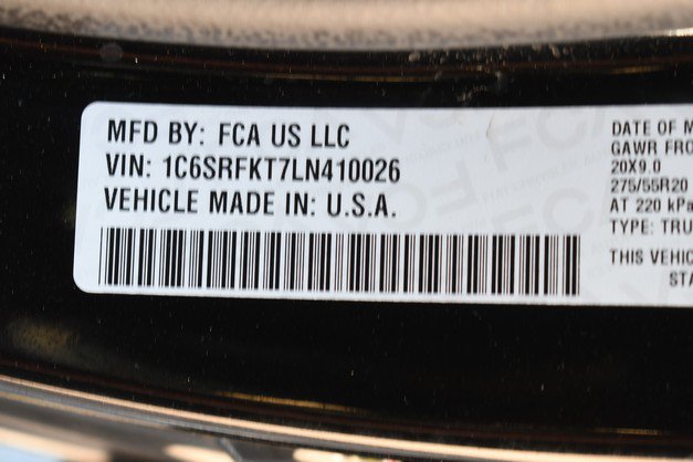 Used 2020 RAM 1500 Limited w/ Off Road Group AWD/4WD image 33