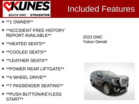 Used 2023 GMC Yukon Denali image 3