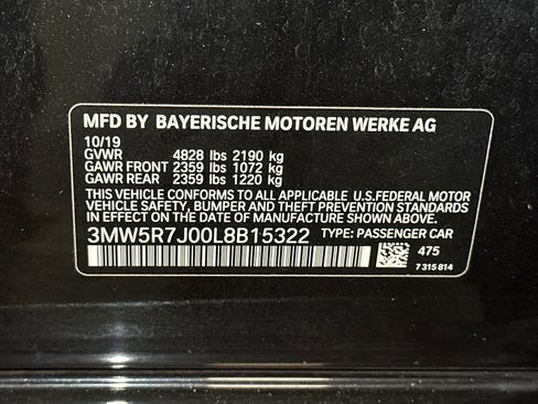 Used 2020 BMW 330i xDrive 330i xDrive w/ Driving Assistance Package image 33