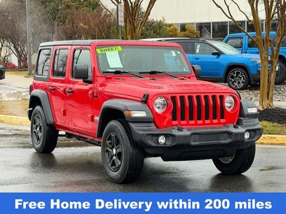 Used 2020 Jeep Wrangler Unlimited Sport S