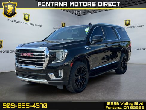 Used 2021 GMC Yukon SLT w/ SLT Premium Package image 1
