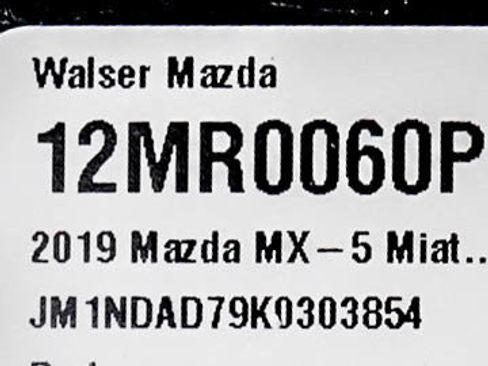 Used 2019 MAZDA MX-5 Miata Grand Touring RWD image 25