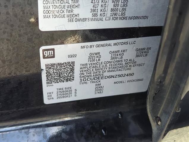 Used 2022 Chevrolet Silverado 1500 RST w/ Redline Edition AWD/4WD image 29