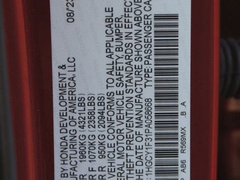 Used 2023 Honda Accord EX image 26