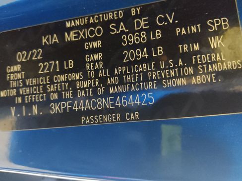 Used 2022 Kia Forte GT w/ GT2 Package FWD image 33