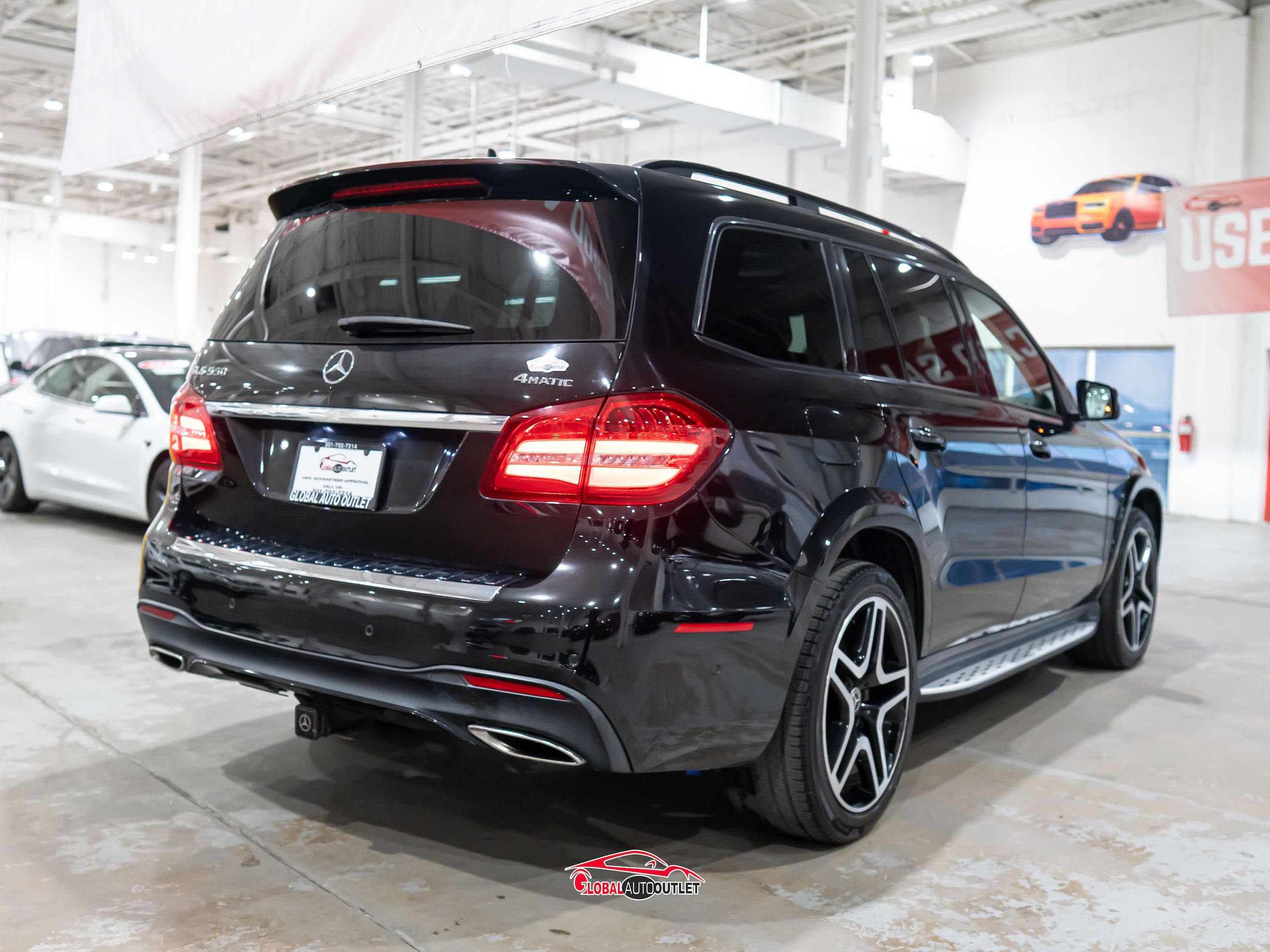 Used 2018 Mercedes-Benz GLS 550 4MATIC w/ Driver Assistance Package image 7