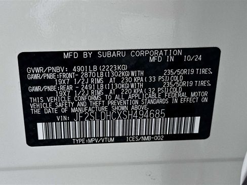 Certified 2025 Subaru Forester Sport AWD/4WD image 30