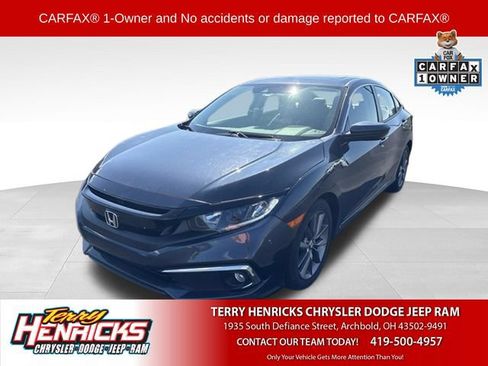 Used 2021 Honda Civic EX-L image 1