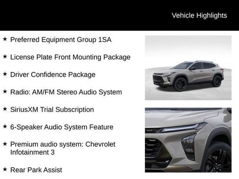 New 2026 Chevrolet Trax ACTIV w/ Driver Confidence Package FWD image 17