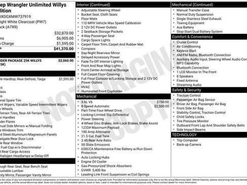 Used 2021 Jeep Wrangler Unlimited Sport image 6