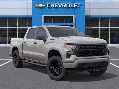 New 2026 Chevrolet Silverado 1500 Custom w/ Turbomax Blackout Package AWD/4WD image 7