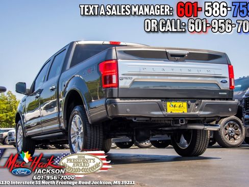 Certified 2020 Ford F150 Platinum w/ Equipment Group 701A Luxury AWD/4WD image 5