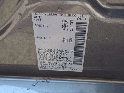 Used 2024 Nissan Altima 2.5 SV FWD image 35