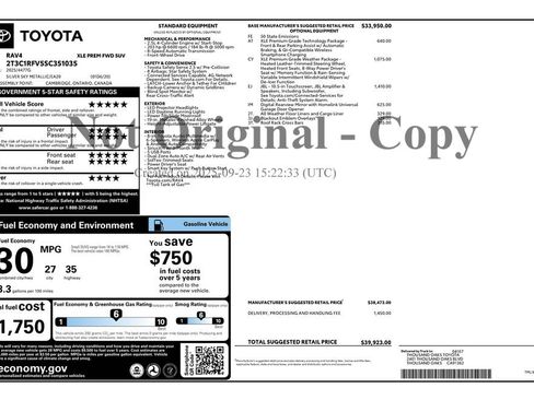 Used 2025 Toyota RAV4 XLE Premium w/ Weather Package FWD image 2