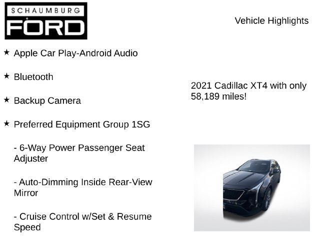 Used 2021 Cadillac XT4 Sport AWD/4WD image 8