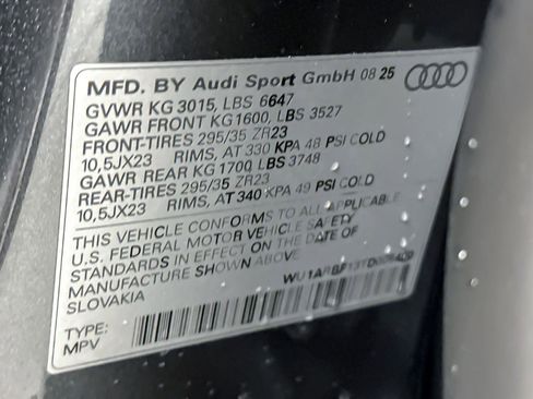 New 2026 Audi RS Q8 performance image 27