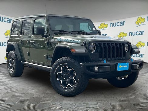 Used 2023 Jeep Wrangler Unlimited Rubicon 4xe w/ Steel Bumper Group image 1