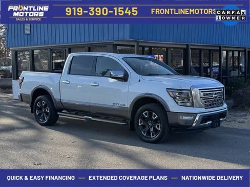 Used 2021 Nissan Titan Platinum Reserve w/ Moonroof Package image 1