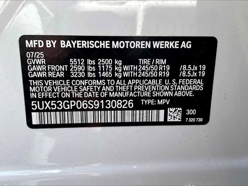 Used 2025 BMW X3 xDrive30i w/ M Sport Package image 18