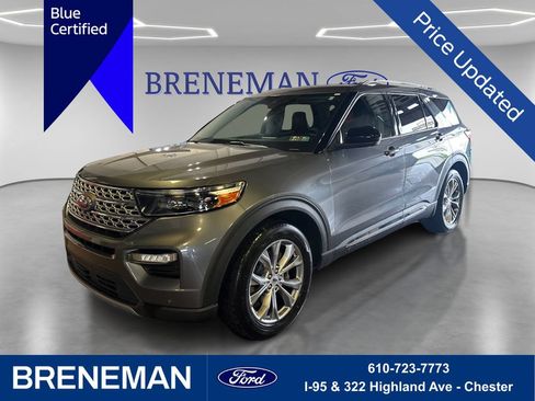 Certified 2022 Ford Explorer Limited RWD image 1