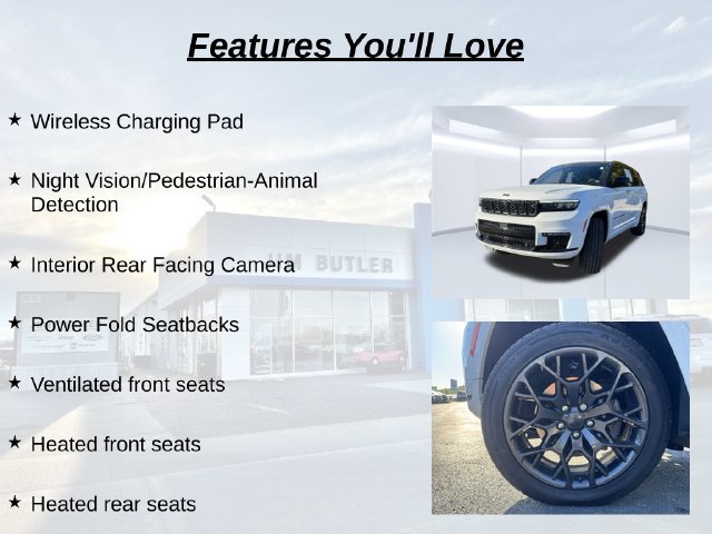 Used 2023 Jeep Grand Cherokee L Summit w/ Advanced Protech Group IV AWD/4WD image 32