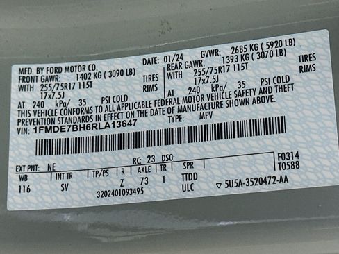 Used 2024 Ford Bronco Big Bend AWD/4WD image 12