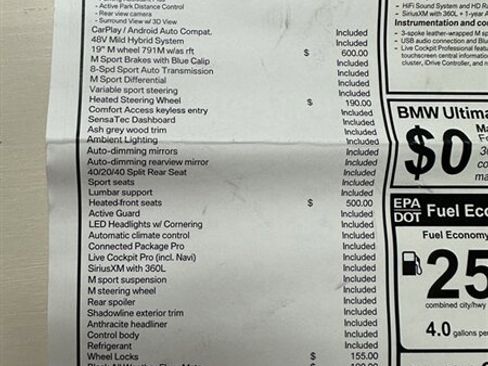 Used 2021 BMW M340i xDrive w/ Driving Assistance Package image 24