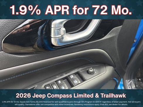 New 2026 Jeep Compass Limited AWD/4WD image 9