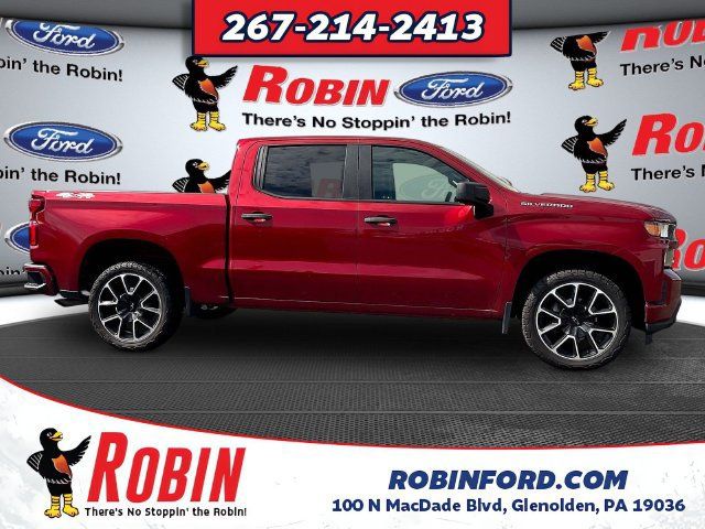 Used 2021 Chevrolet Silverado 1500 Custom w/ Safety Confidence Package AWD/4WD image 8