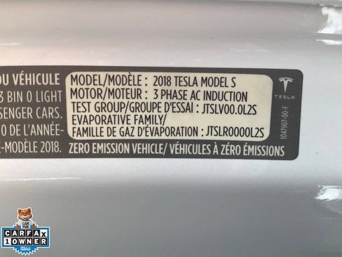 Used 2018 Tesla Model S 75D AWD/4WD image 11