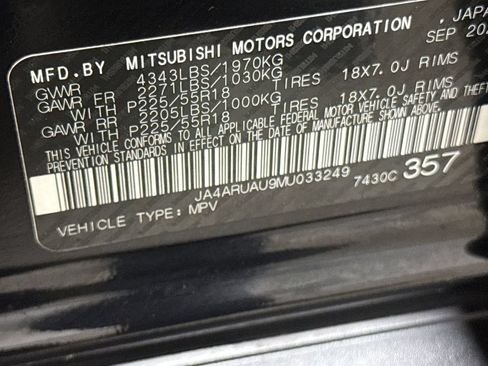 Used 2021 Mitsubishi Outlander Sport SE AWD/4WD image 27