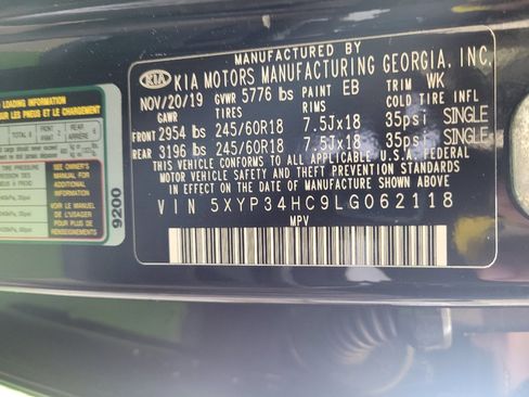 Used 2020 Kia Telluride EX FWD image 33