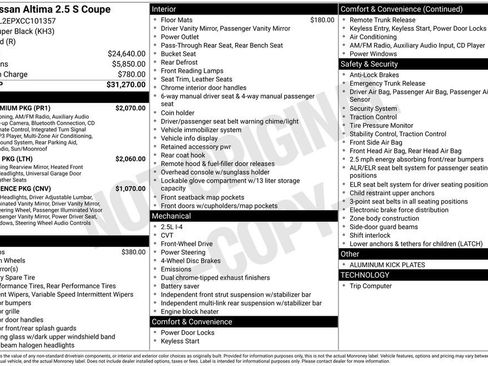 Used 2012 Nissan Altima 2.5 S w/ 2.5S Premium Pkg image 6