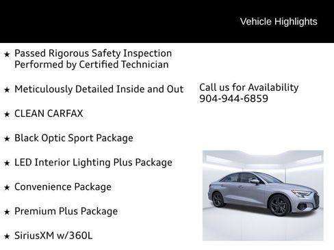 Certified 2024 Audi A3 2.0T Premium Plus w/ Premium Plus Package image 11