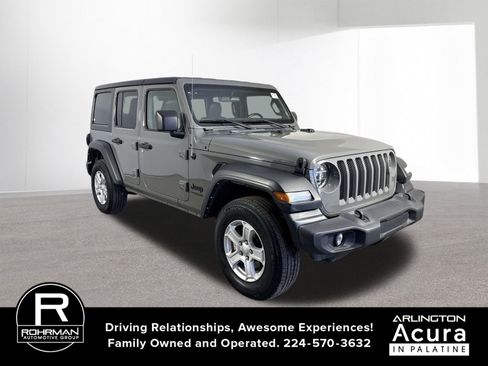 Used 2022 Jeep Wrangler Unlimited Sport S image 3