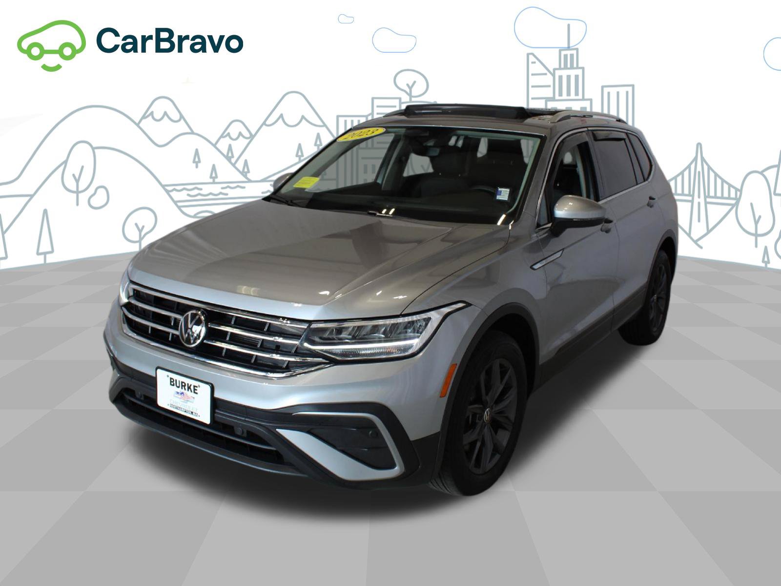 Used 2023 Volkswagen Tiguan SE AWD/4WD image 1