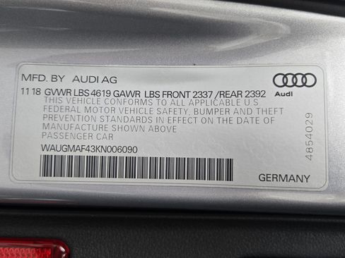 Used 2019 Audi A4 2.0T Premium w/ Convenience Package image 33
